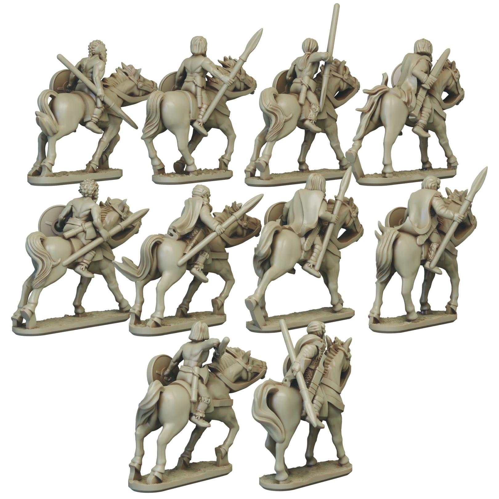 Cavalry back all render